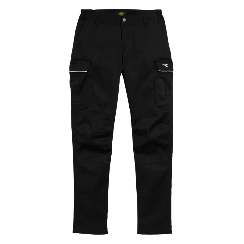 Cargo de travail femme stretch coupe slim | Pantalons Diadora Utility