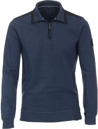 Casa Moda Pull Demi-Zip Bleu Foncé Indigo 423797500-175 com