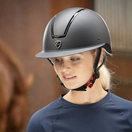 Casque d'équitation Equithème Glint mat