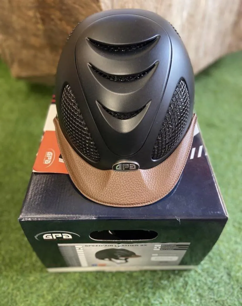 Casque GPA Speed’air Leather 52/53