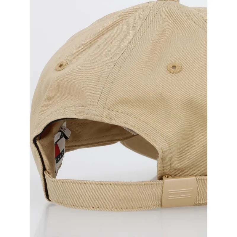 Casquette elongated flag beige - Tommy Jeans | wimod