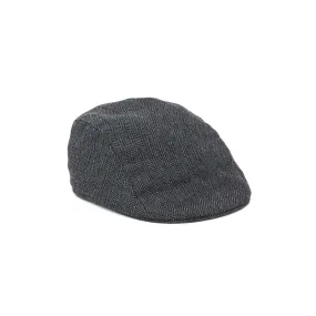 Casquette Plate Chevron Gris 100%