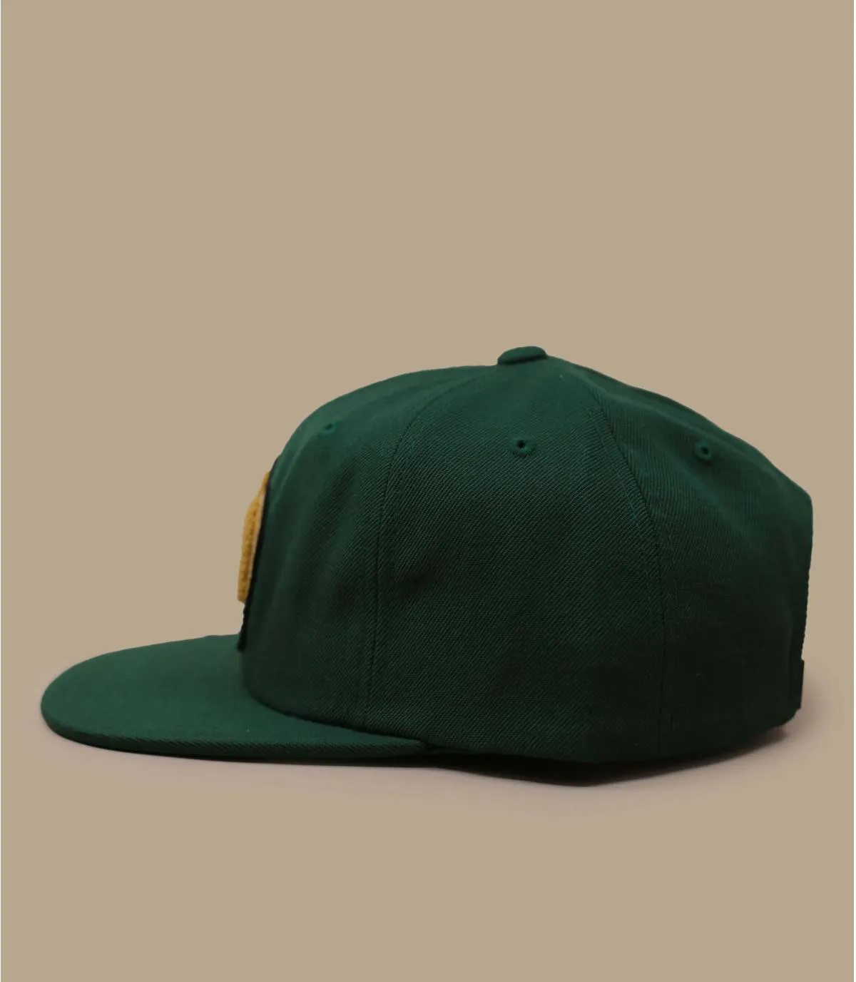 Casquette six panel vert - Casquette Moab forest green Huf : Headict