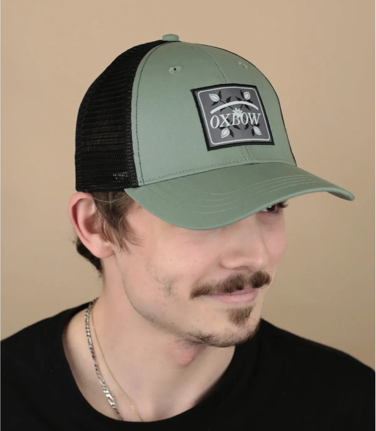 casquette trucker bleue - Casquette Trucker Kepy bleu glacier Oxbow : Headict
