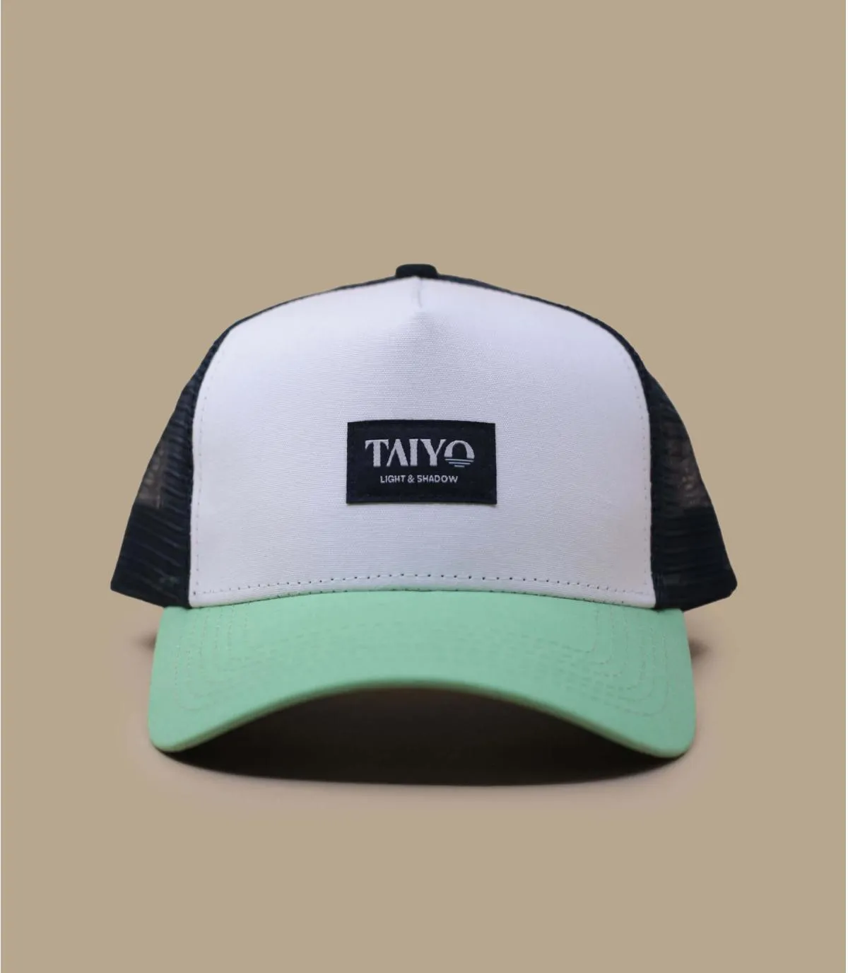 casquette  vert pale - Casquette Jade Trucker Taiyo : Headict