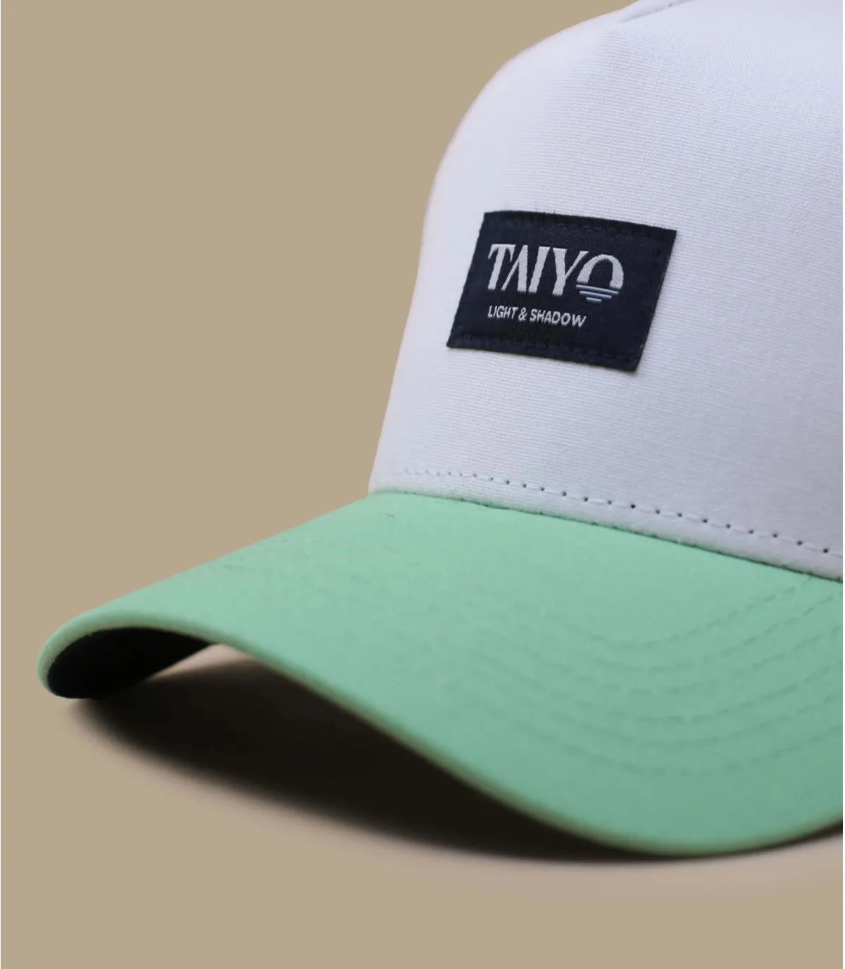 casquette  vert pale - Casquette Jade Trucker Taiyo : Headict