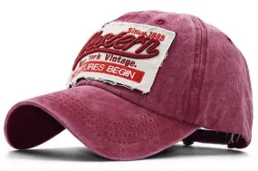 Casquette Vintage Rétro Femme