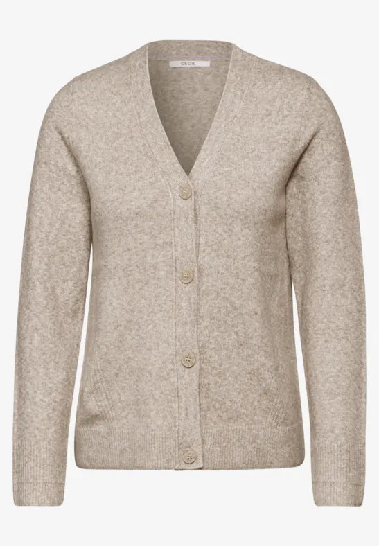 CECIL Cardigan avec patte de boutonnage 