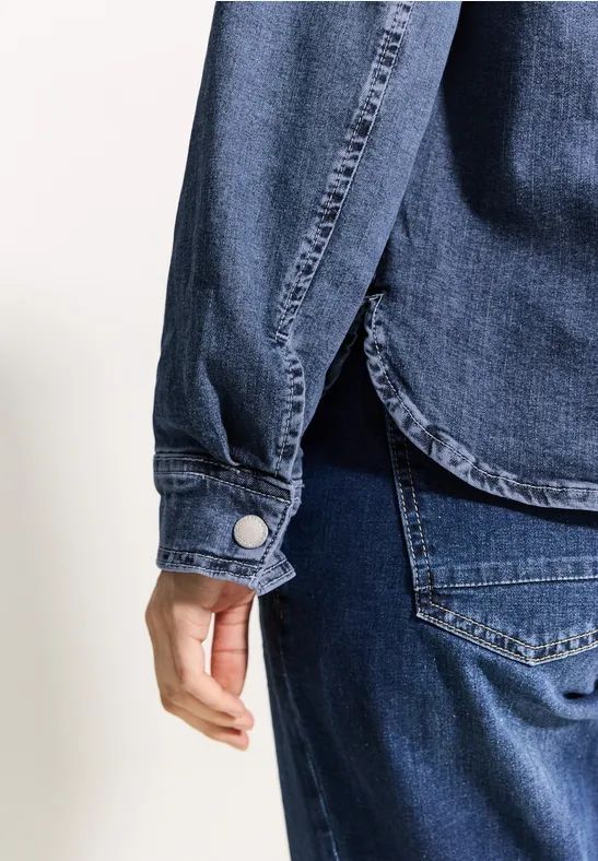 CECIL Veste surchemise en jean 