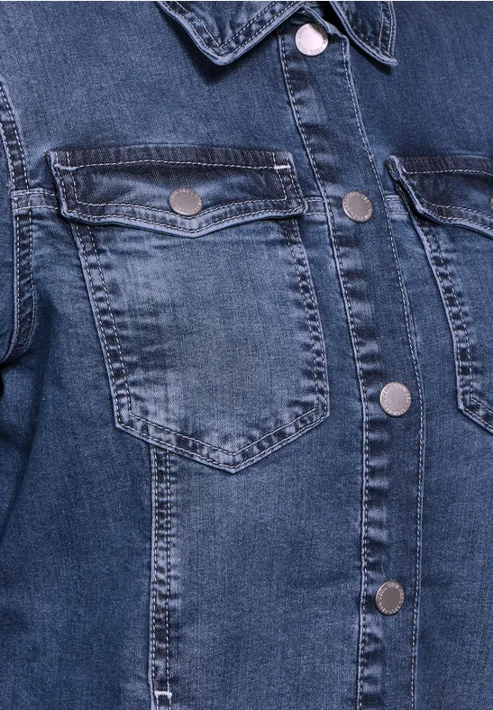 CECIL Veste surchemise en jean 