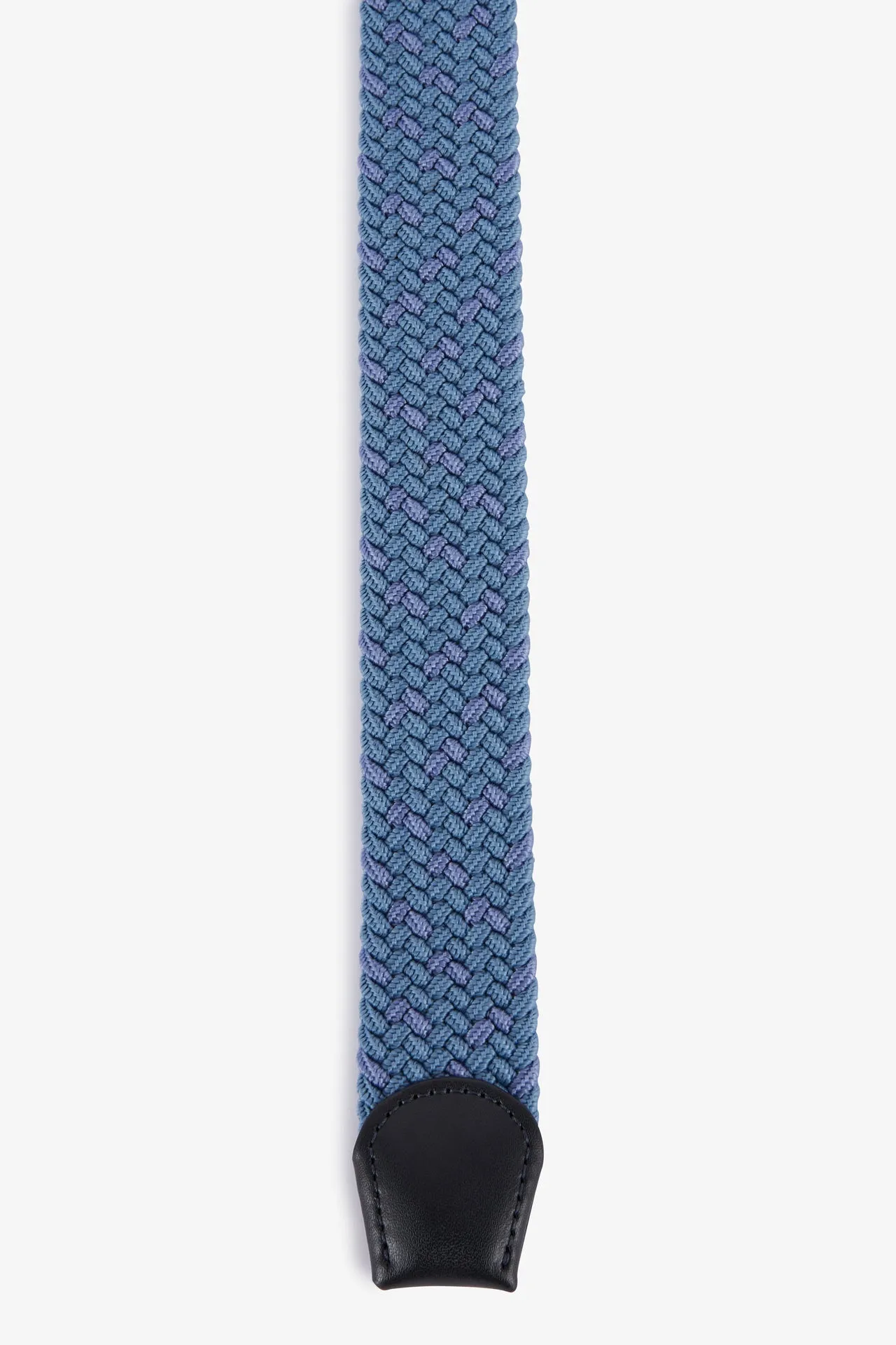 Ceinture bleue tressée