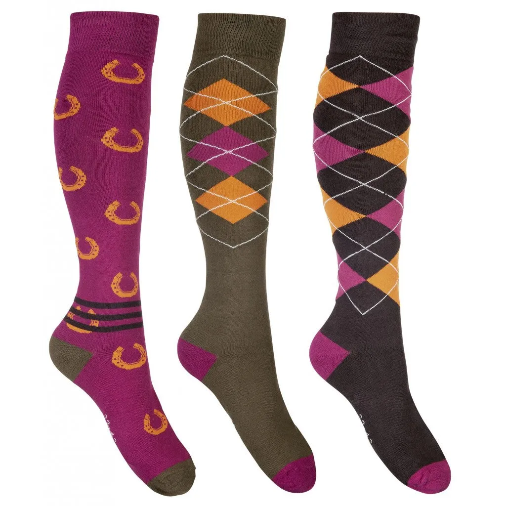 Chaussettes d'équitation HKM Cardiff