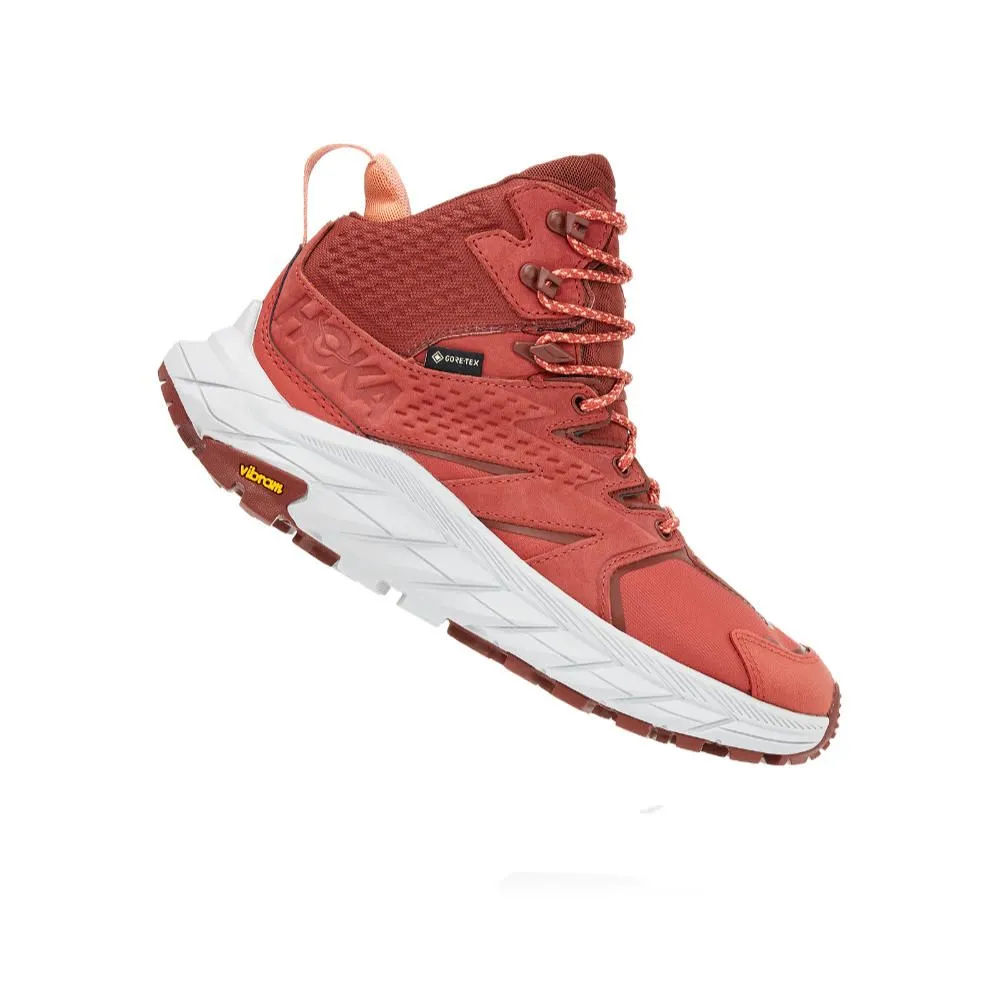 Chaussures de randonnée Hoka| Hoka Anacapa Mid GTX Bordeaux pour Femme|1119372-HSCM
