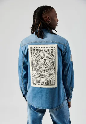 Chemise en jean Homme DAVEN Fripe
