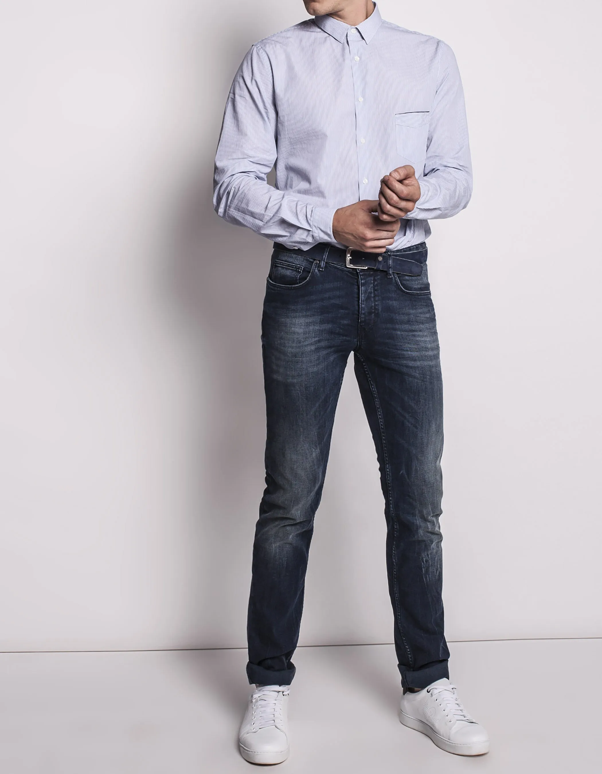 Chemise homme rayée