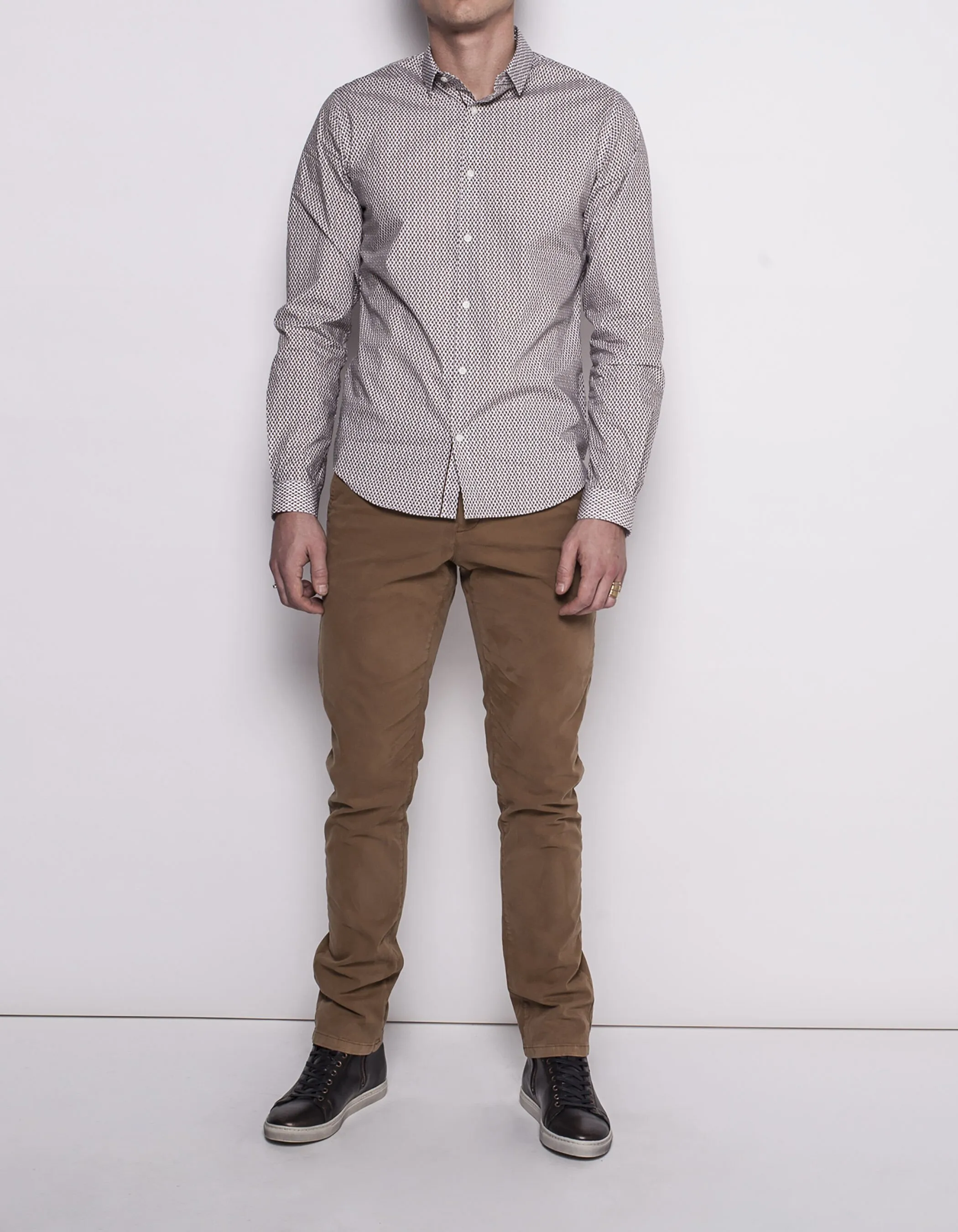 Chemise imprimée homme