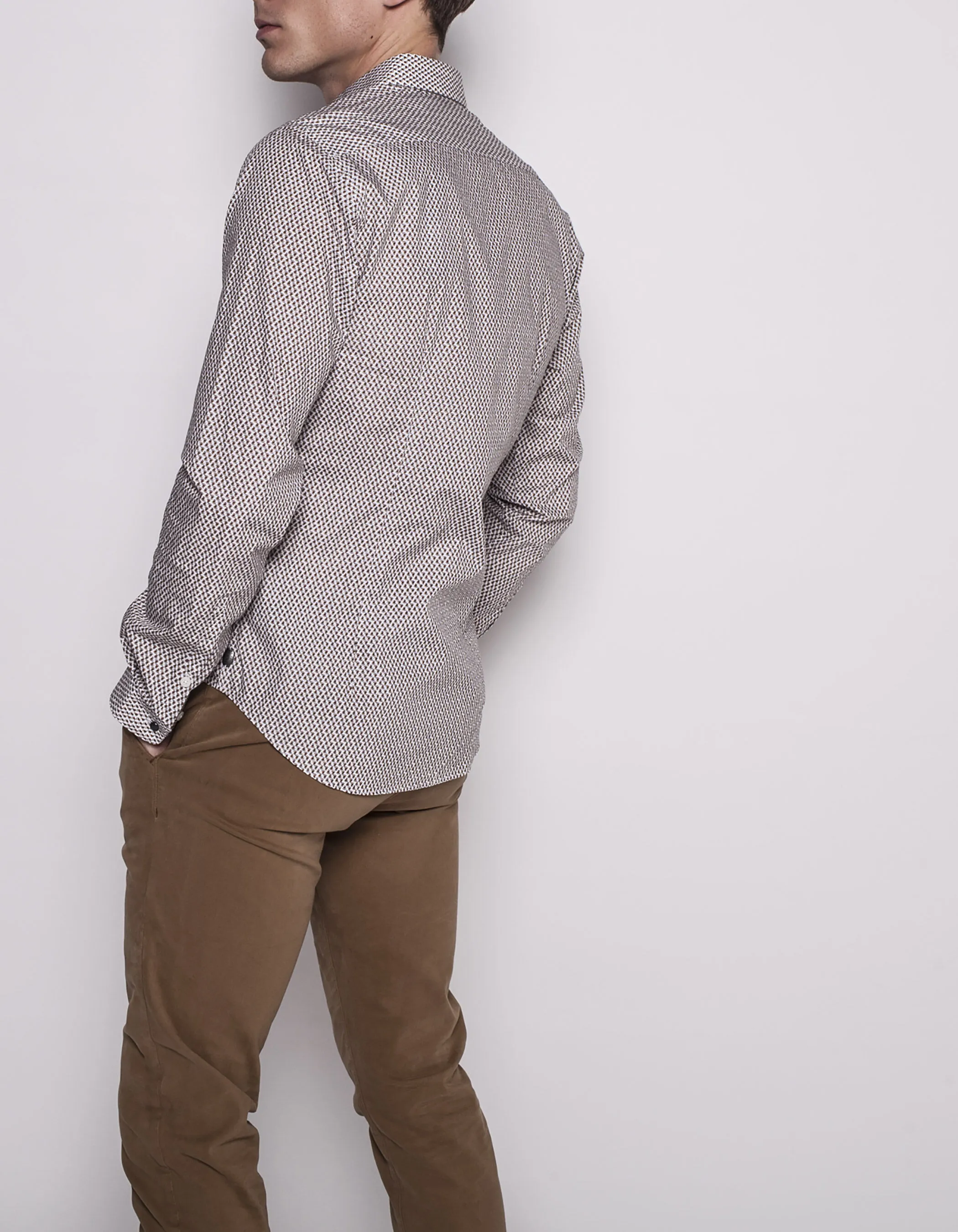 Chemise imprimée homme