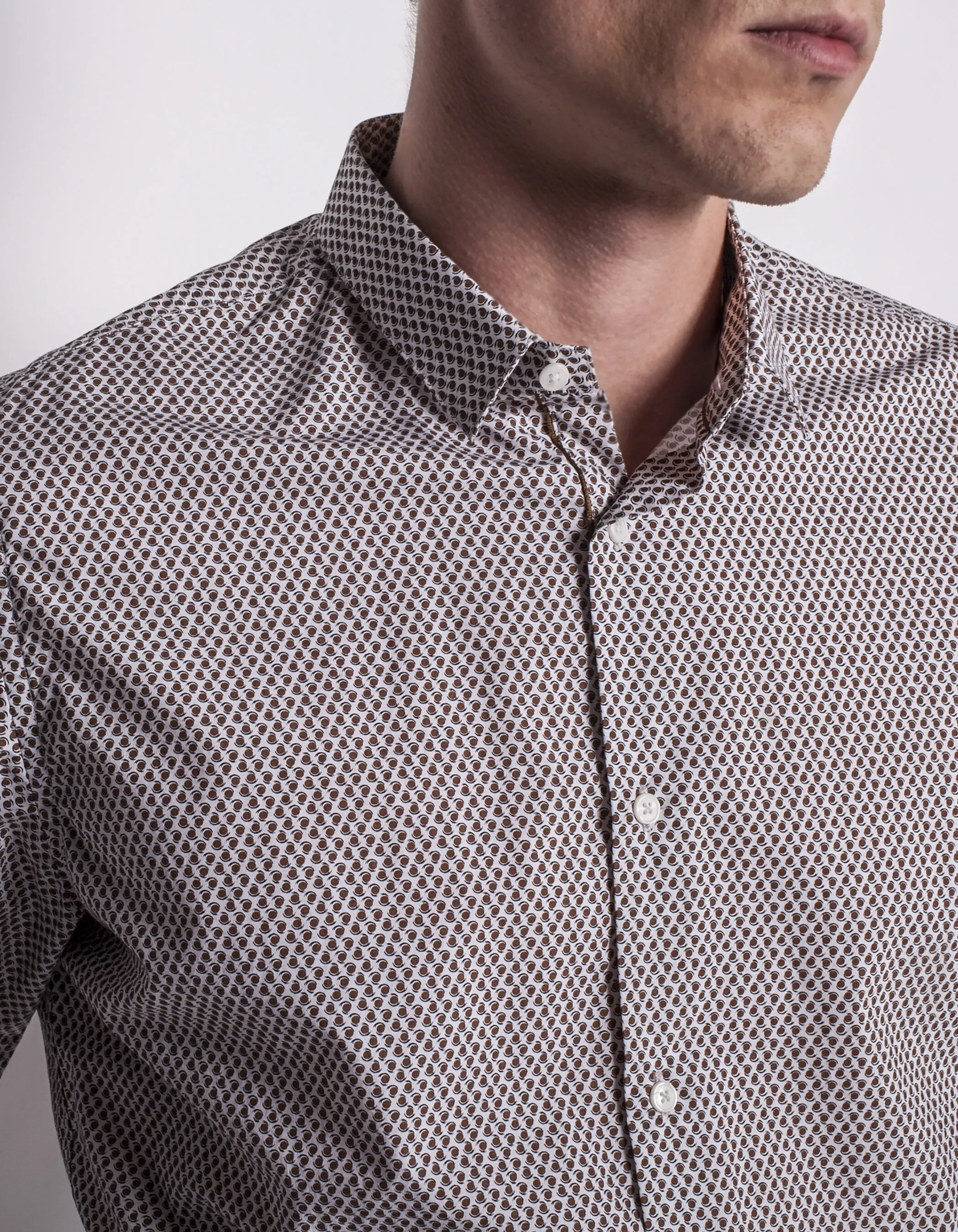 Chemise imprimée homme