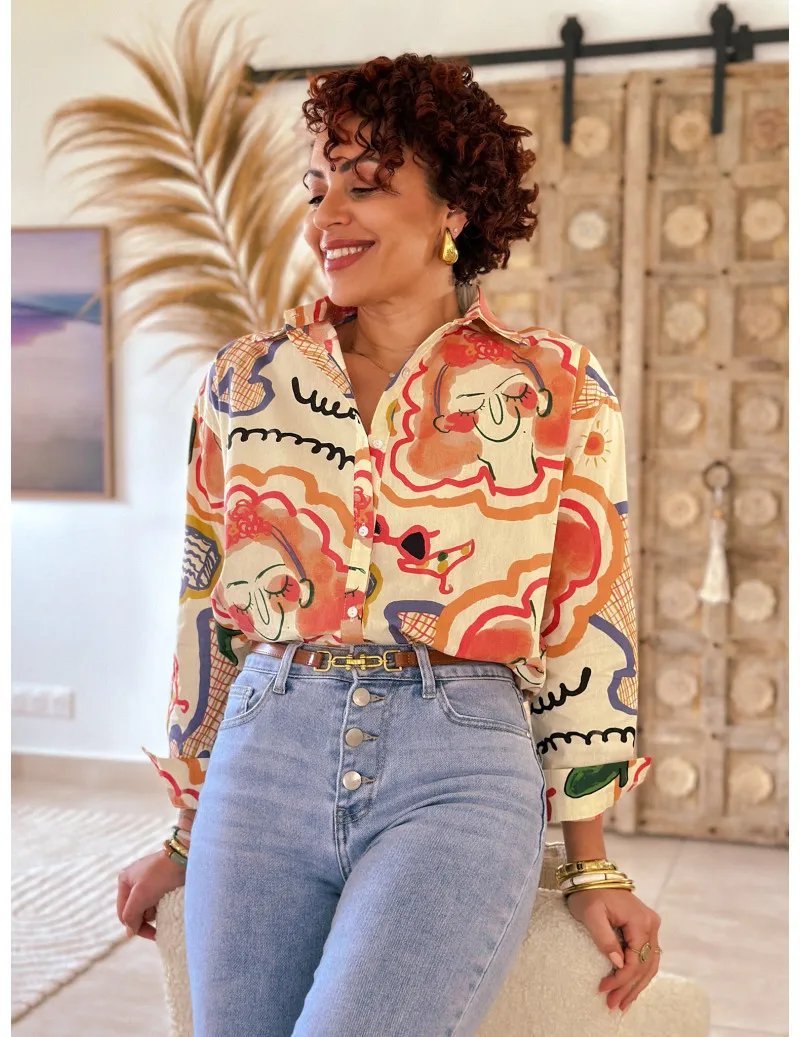 Chemise Imprimée - Muse | MONLOOK