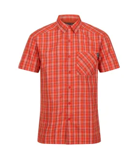 Chemise kalambo homme rouge orangé Regatta
