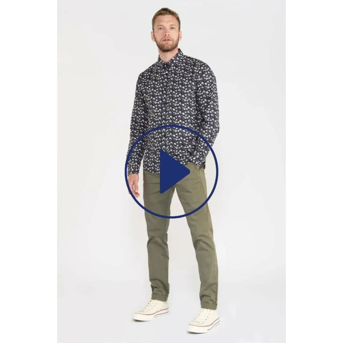 Chemise MASTRE bleu | 3 Suisses
