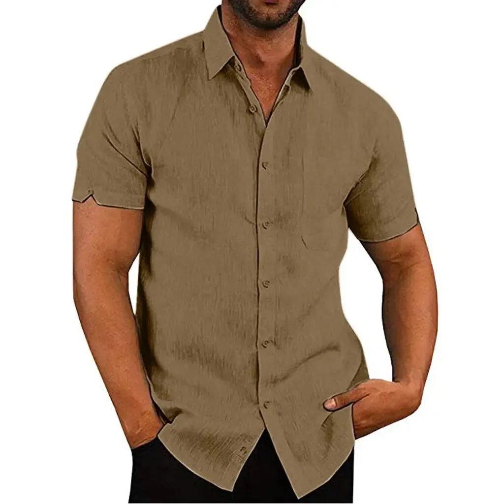 CHEMISE MILITAIRE EN COTON LÉGER