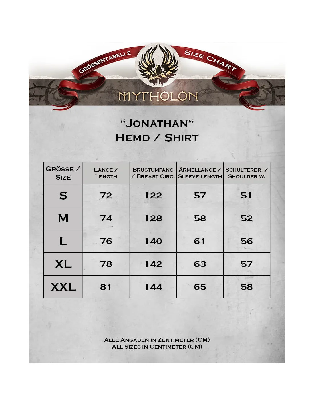 Chemise médiévale à nouer modèle Jonathan, couleur noire ⚔️ Boutique Épées