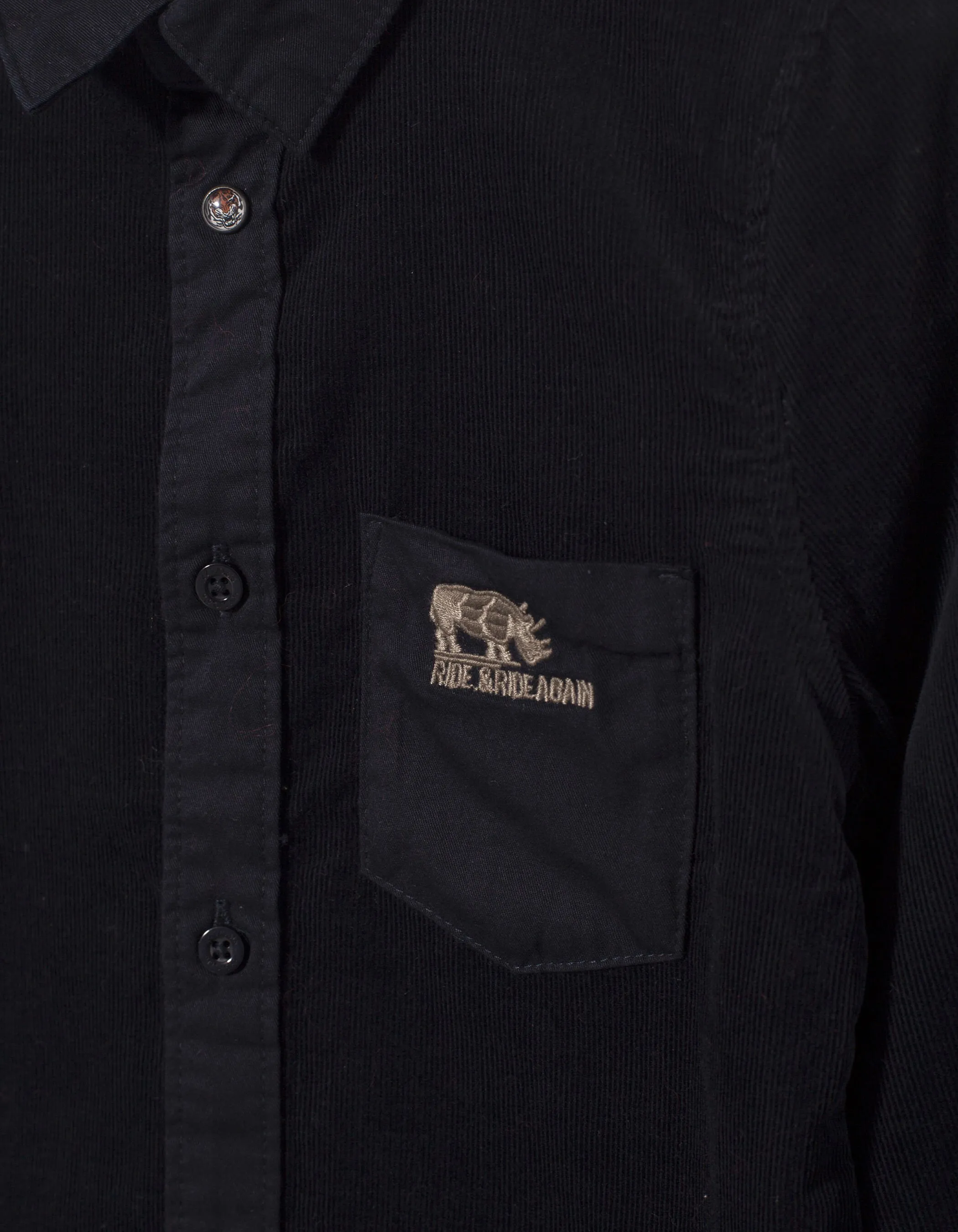 Chemise velours garçon