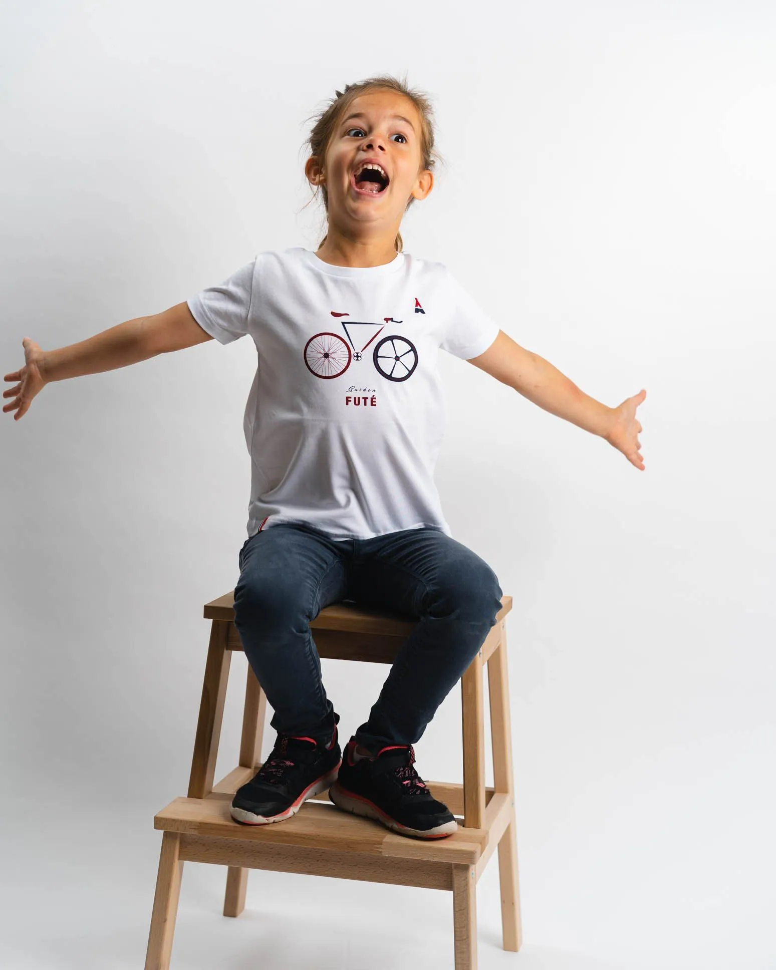 Childrens T-SHIRT Guidon futé - Organic cotton