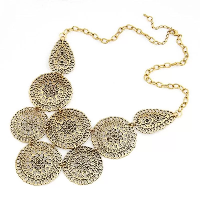 Collier Année 80 Bohème