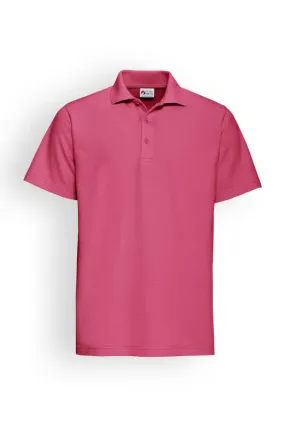 CORE Shirt mixte - Col polo bois de rose