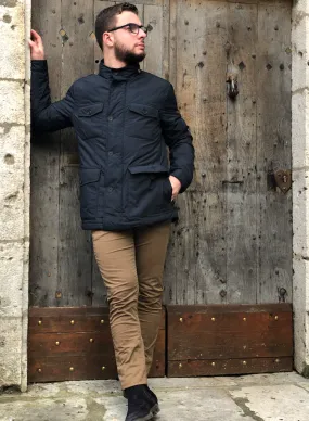 Coupe vent hackett bleu marine