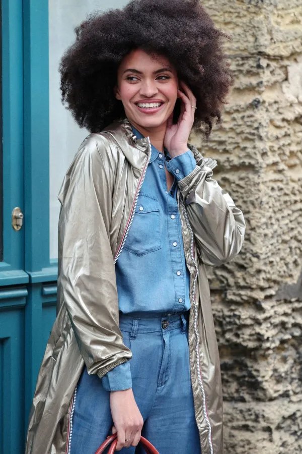 Coupe vent long Saffia - Mode et prêt à porter
