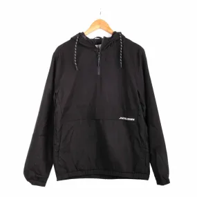 Coupe-vent à capuche col montant zippé poche kangourou Homme JACK &