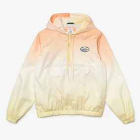 Coupe-vent à enfiler unisexe Lacoste L!VE Summer Pack léger orange