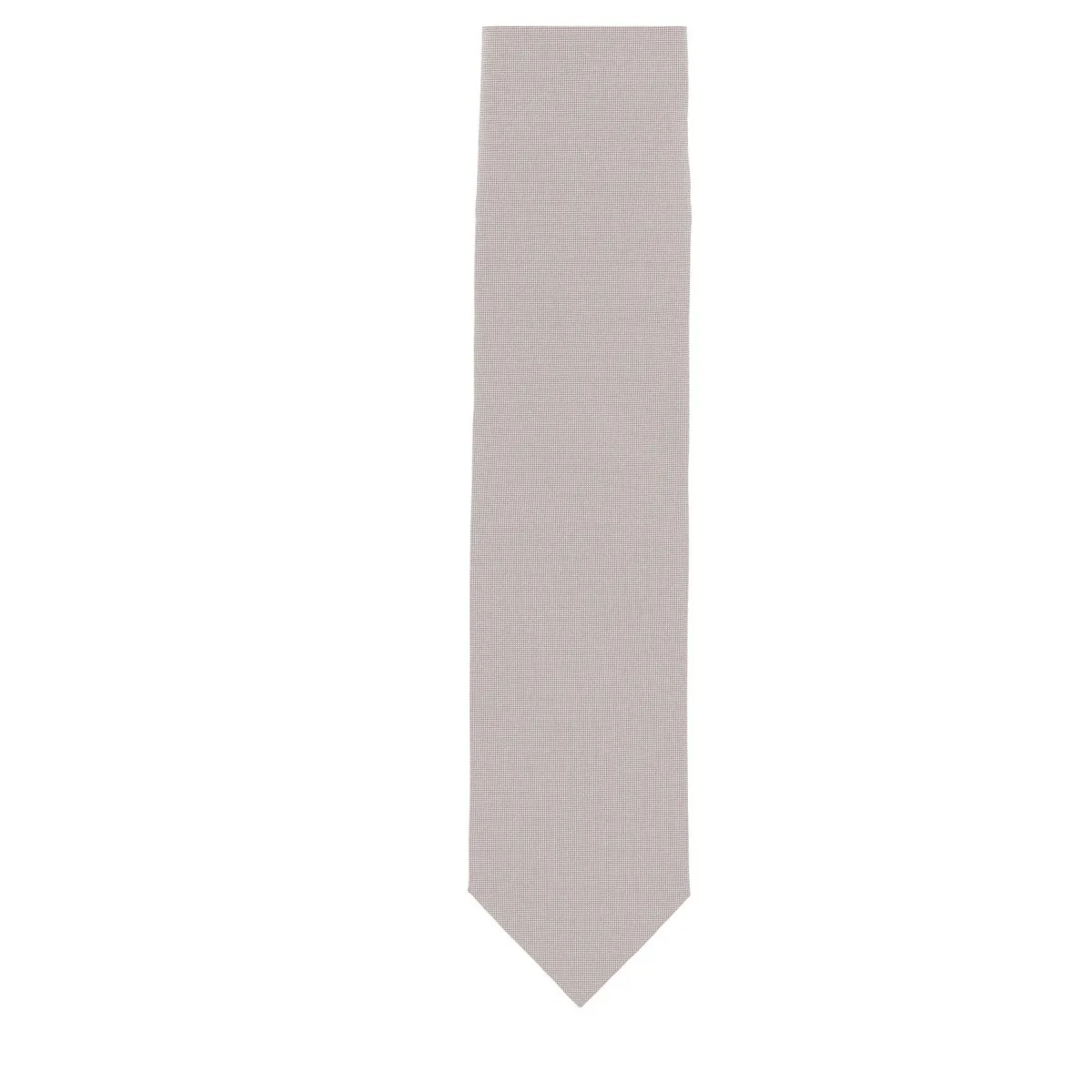 CRAVATE FACONNABLE GRIS PERLE