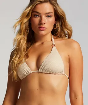 Crochet triangle Bikini Top
