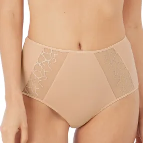 Culotte haute en coton avec broderie Lisse frappé Wacoal lingerie