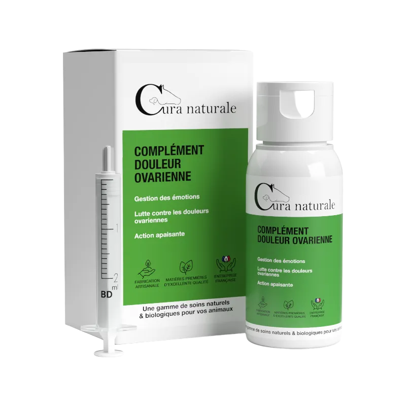 Cura Naturale - Complément alimentaire pour chevaux douleur ovarienne