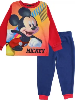 Disney - Pyjama garçon imprimé Mickey - Rouge