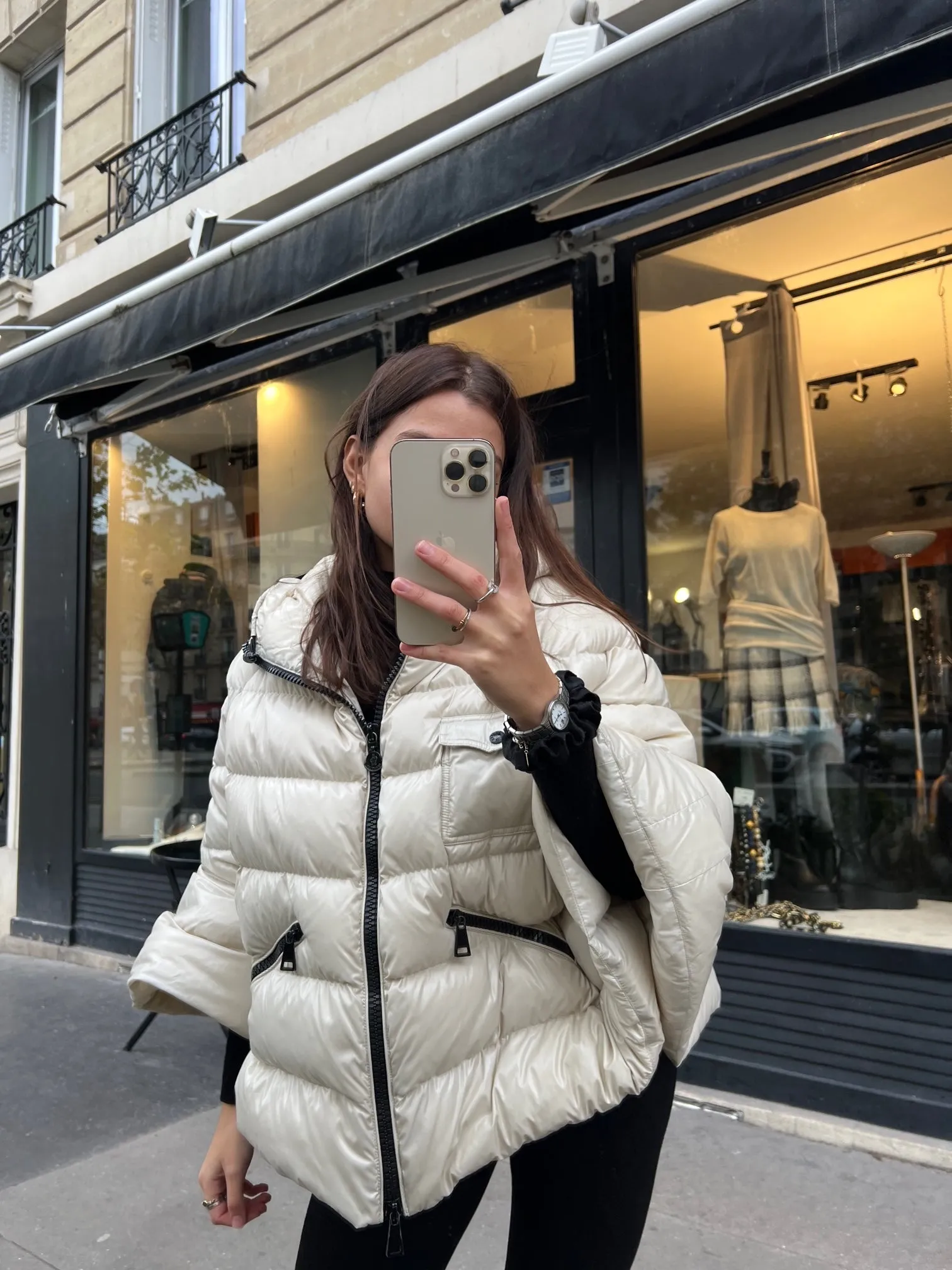 Doudoune cape Moncler