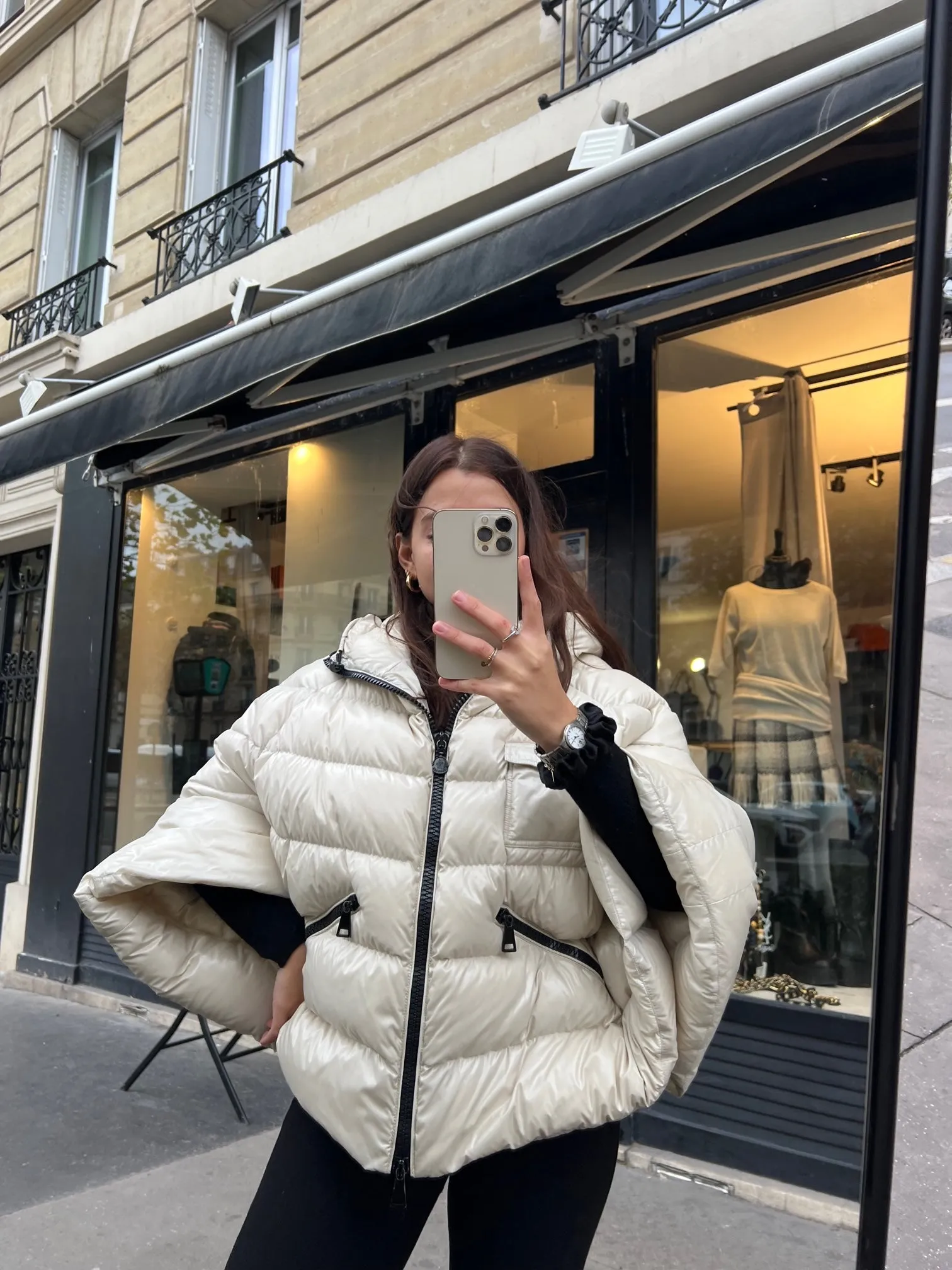 Doudoune cape Moncler