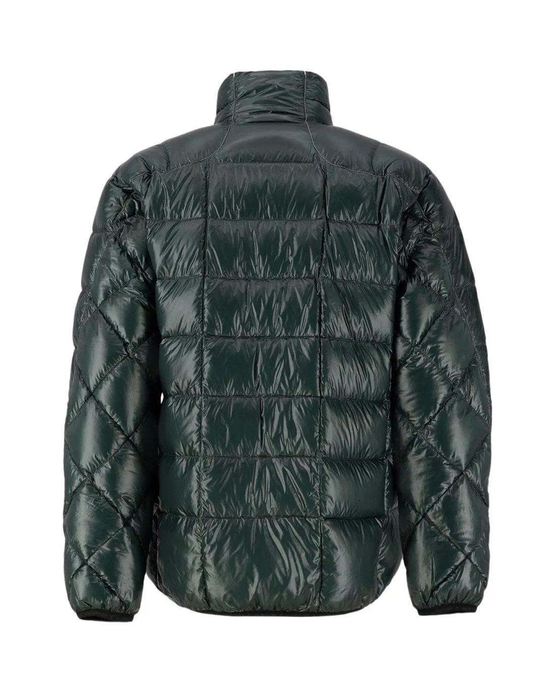 Doudoune DIAMOND STITCH DOWN GREEN - And Wander | Chez Maman Rouen
