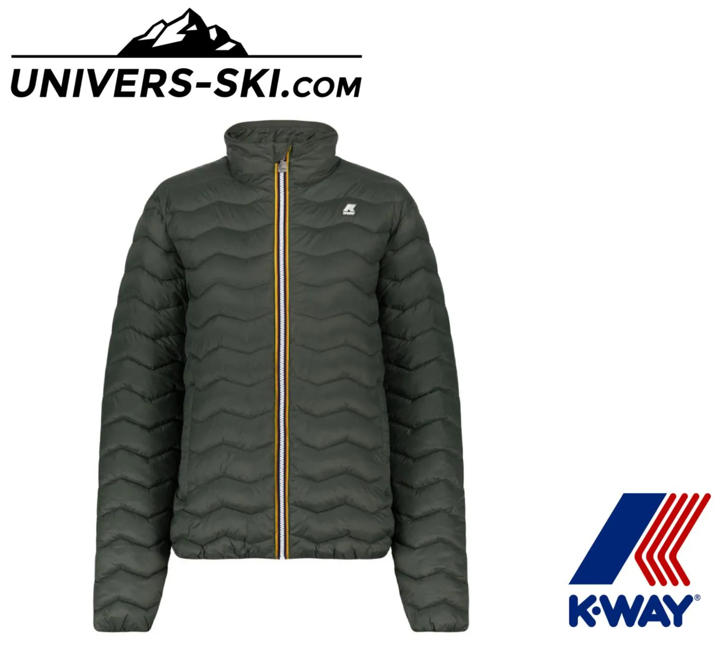 Doudoune K-Way Valentine Eco Warm Green Blackish 2025
