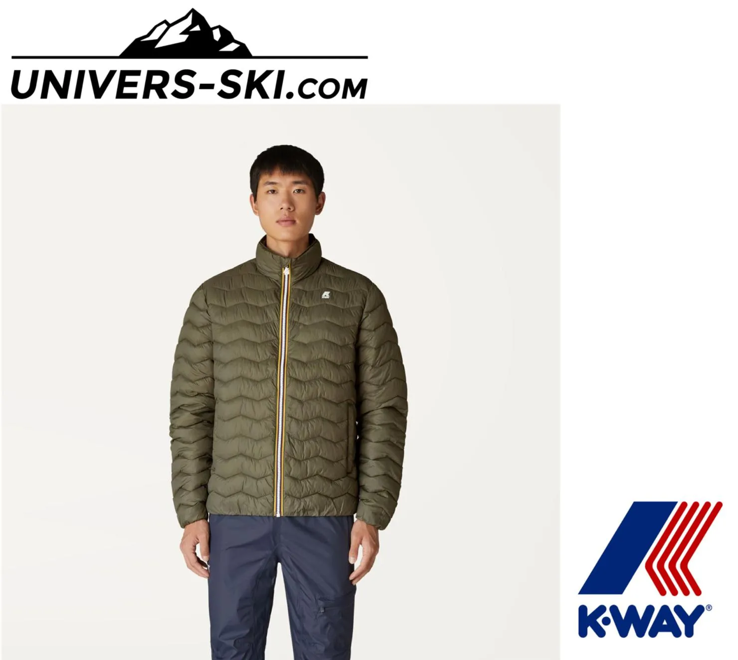 Doudoune K-Way Valentine Eco Warm Green Blackish 2025