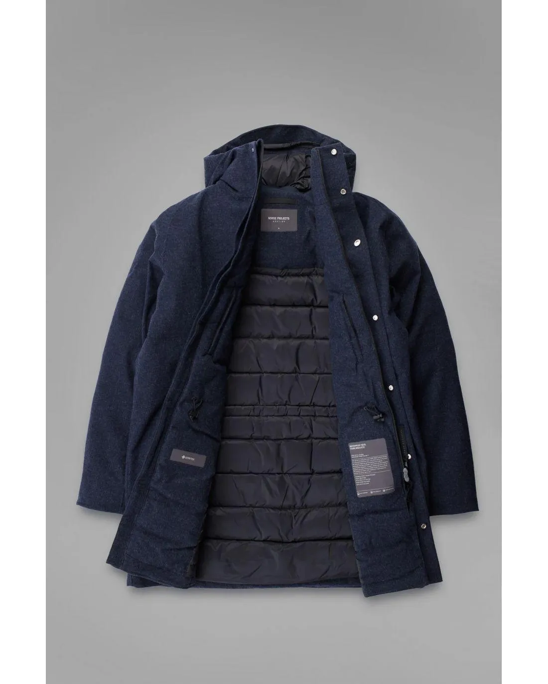 DOUDOUNE ROKKVI 6.0 GORE-TEX WOOL  - Norse Projects | Chez Maman Rouen