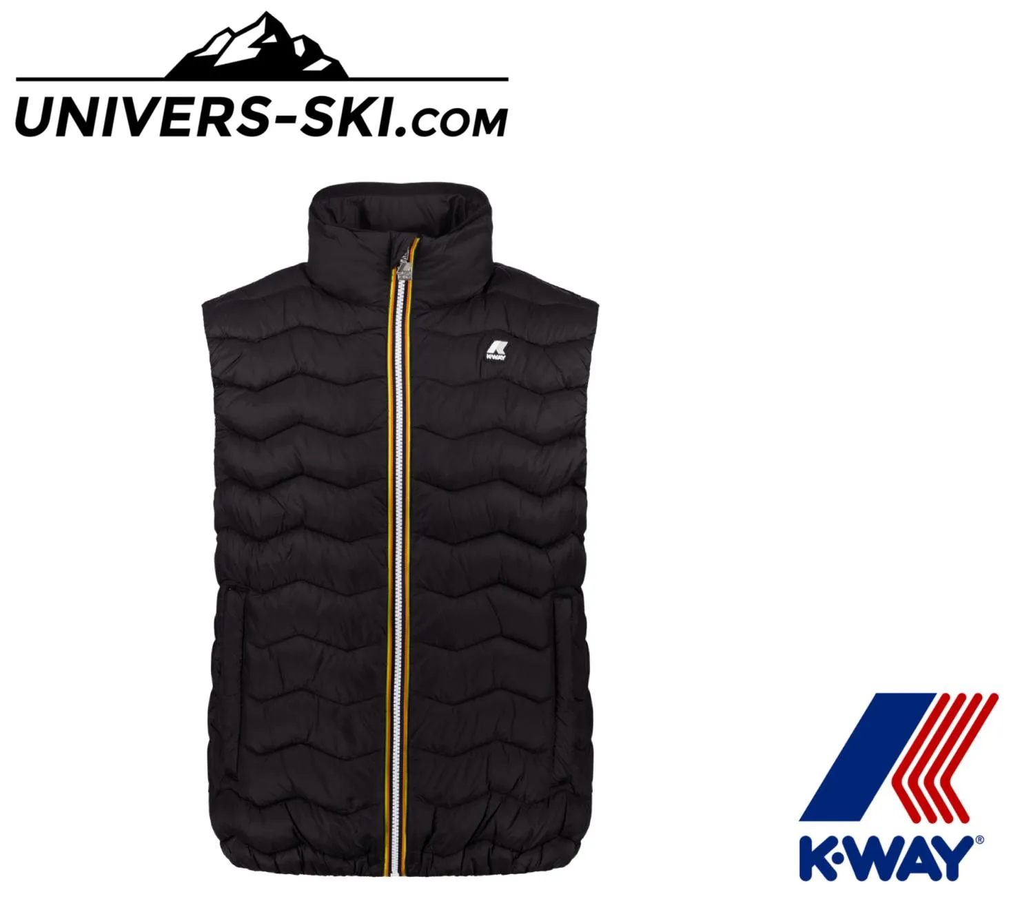 Doudoune sans manche K-Way Valen Eco Warm Black Pure 2025