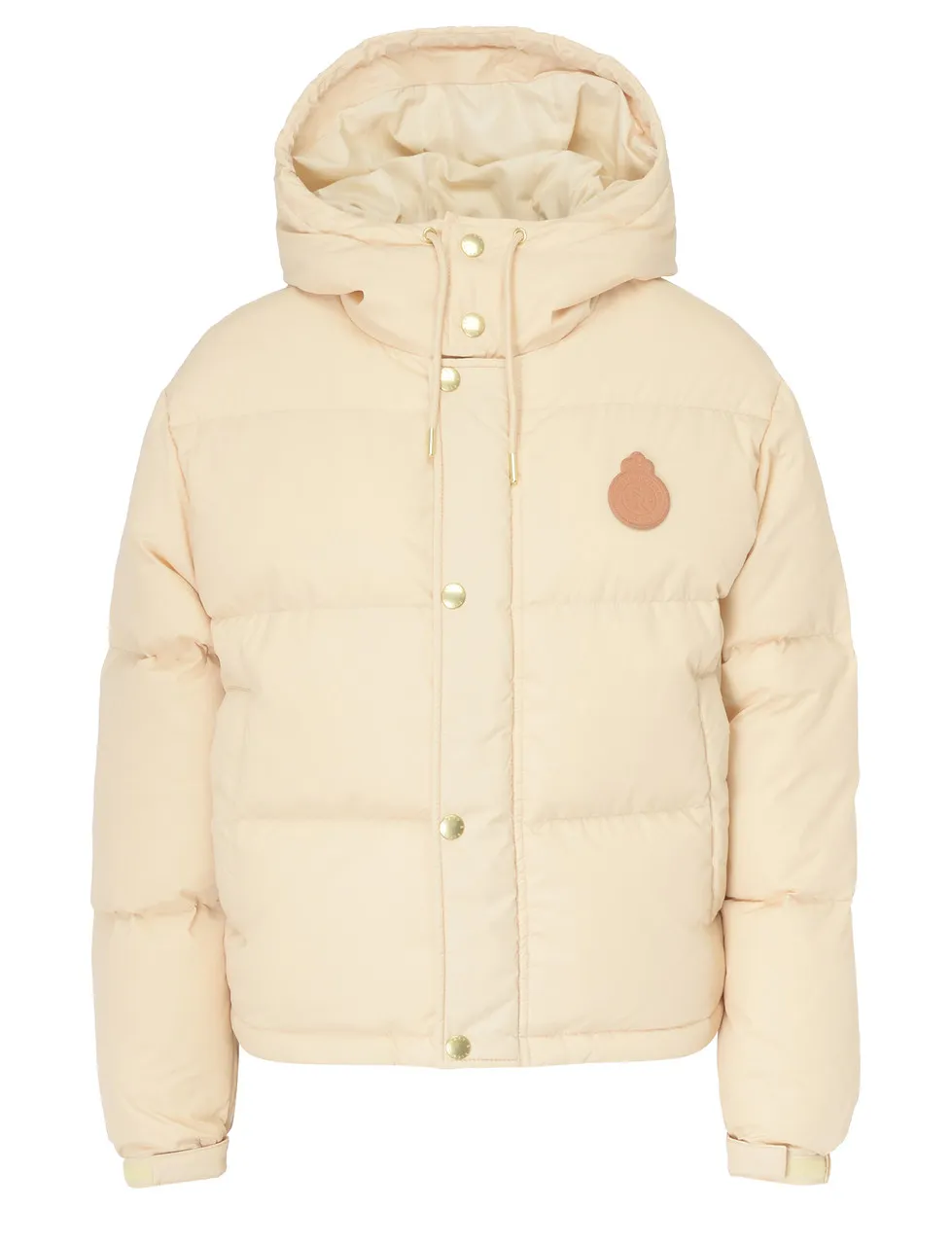 Doudoune Sporty & Rich  Couronne en nylon ivoire