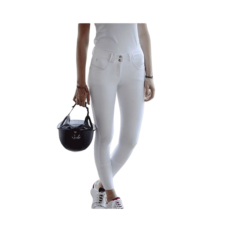 Eden by Pénélope - Pantalon fille Fun push up Blanc