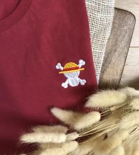 Embroidered Pirate T-shirt.
